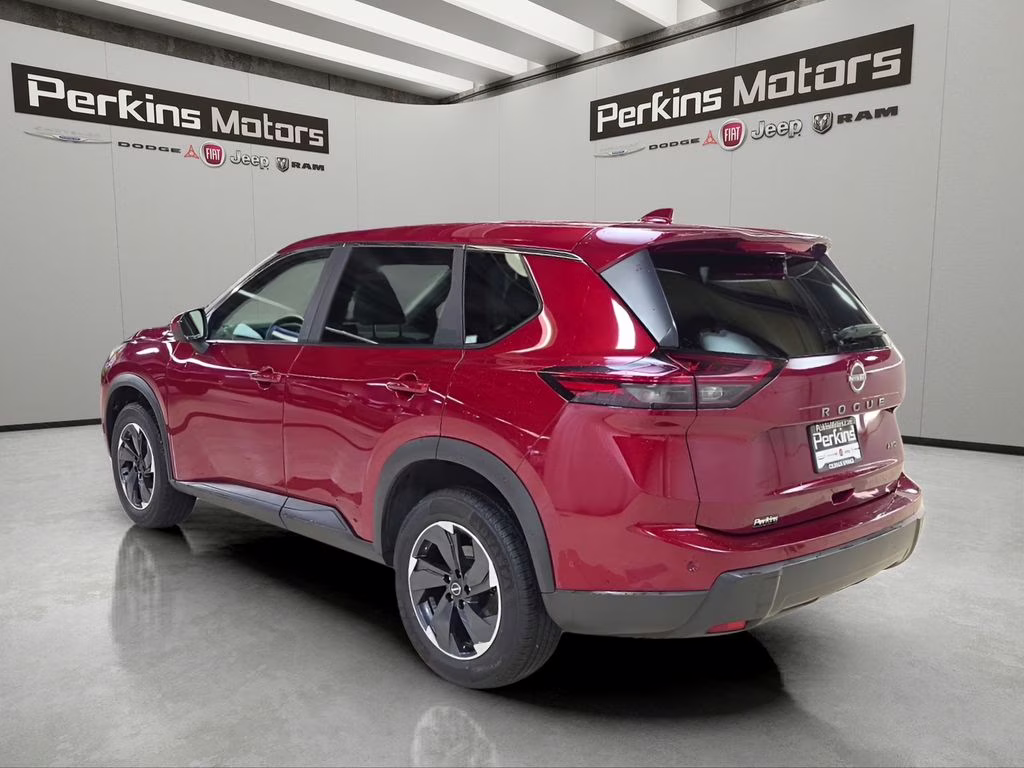 2025 Scarlet Ember Tintcoat Nissan Rogue SV AWD SUV