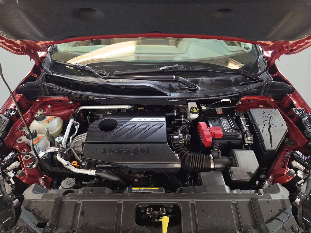 2025 Scarlet Ember Tintcoat Nissan Rogue SV AWD SUV
