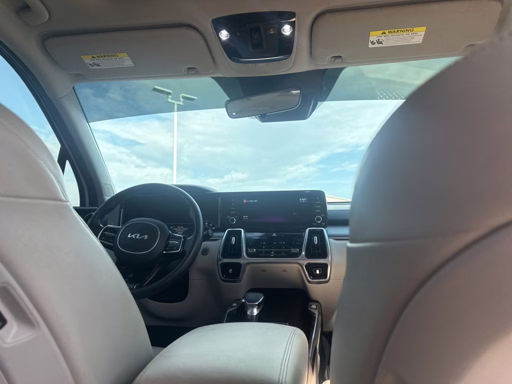 2022 Glacial White Pearl Kia Sorento SX FWD SUV