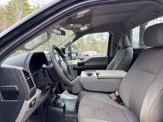 2019 Green Ford Super Duty F-350 DRW XL 4X4 Chassis