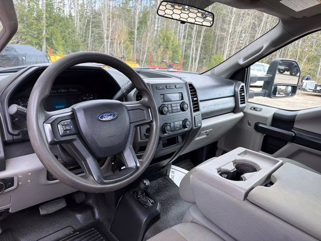 2019 Green Ford Super Duty F-350 DRW XL 4X4 Chassis
