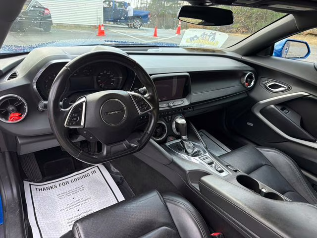 2016 Hyper Blue Metallic Chevrolet Camaro 2LT RWD Coupe