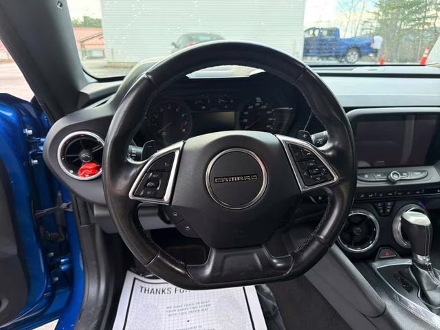 2016 Hyper Blue Metallic Chevrolet Camaro 2LT RWD Coupe
