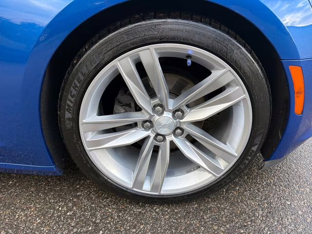 2016 Hyper Blue Metallic Chevrolet Camaro 2LT RWD Coupe
