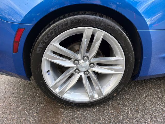 2016 Hyper Blue Metallic Chevrolet Camaro 2LT RWD Coupe