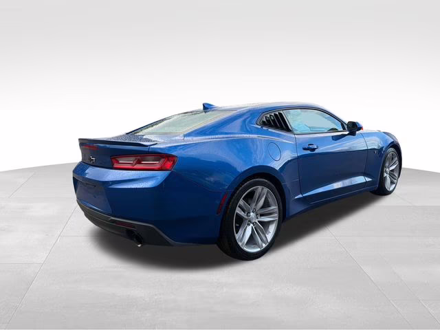 2016 Hyper Blue Metallic Chevrolet Camaro 2LT RWD Coupe