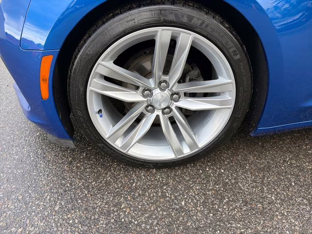2016 Hyper Blue Metallic Chevrolet Camaro 2LT RWD Coupe
