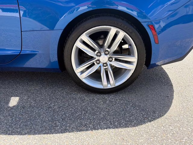 2016 Hyper Blue Metallic Chevrolet Camaro 2LT RWD Coupe