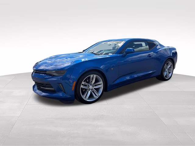 2016 Hyper Blue Metallic Chevrolet Camaro 2LT RWD Coupe