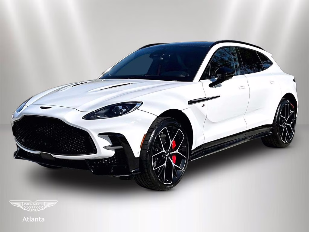 2026 Lunar White Aston Martin DBX S AWD SUV