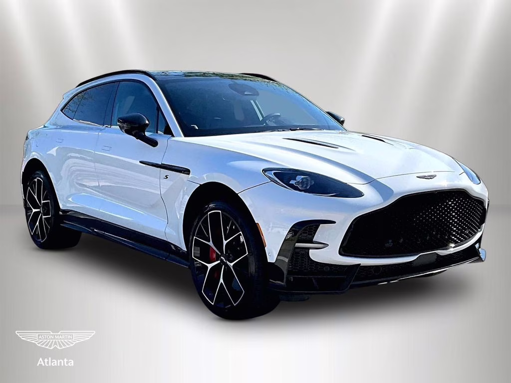 2026 Lunar White Aston Martin DBX S AWD SUV
