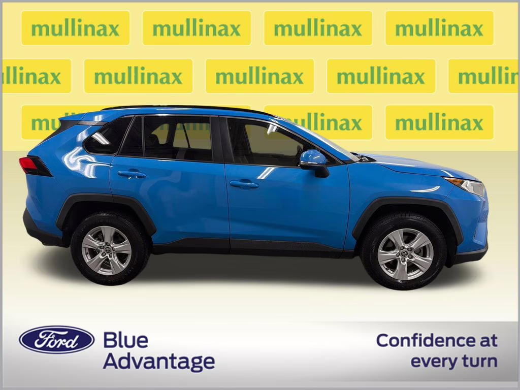 2020 Blue Flame Toyota RAV4 XLE FWD SUV
