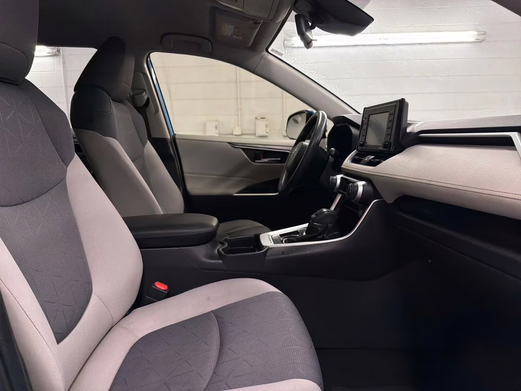 2020 Blue Flame Toyota RAV4 XLE FWD SUV