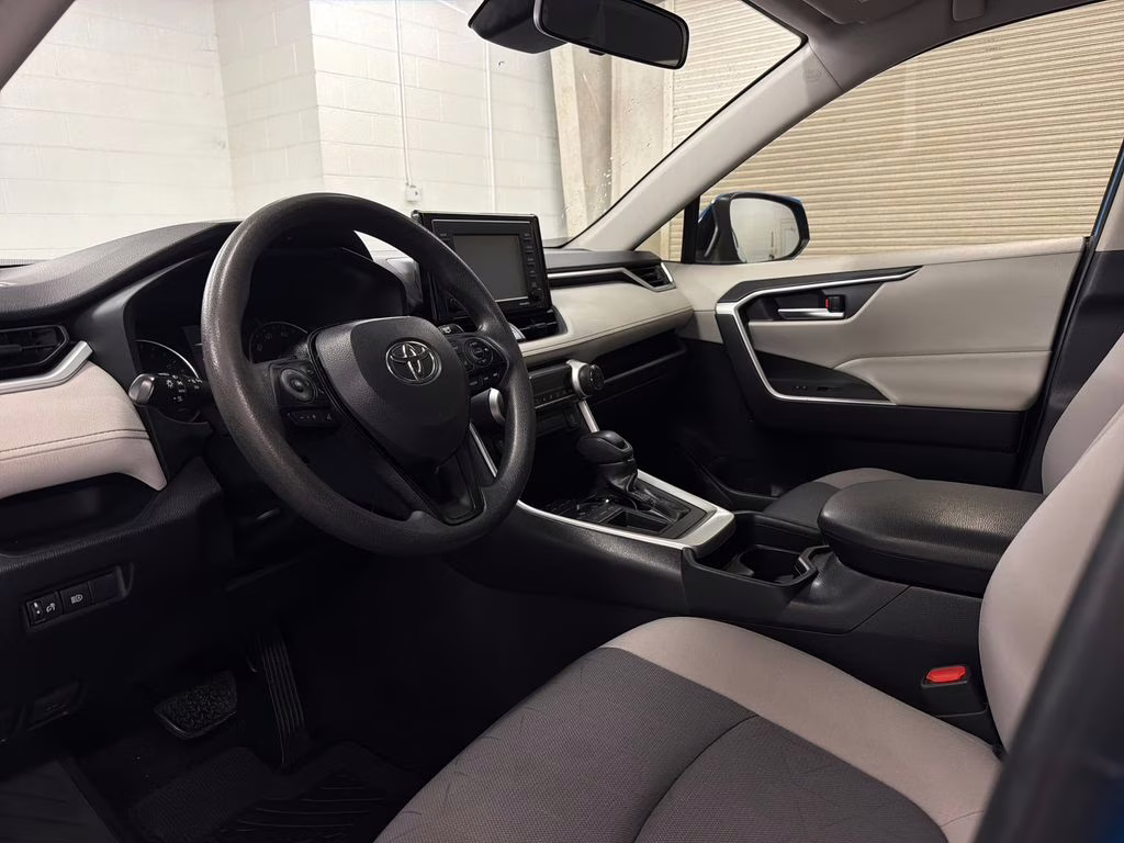 2020 Blue Flame Toyota RAV4 XLE FWD SUV