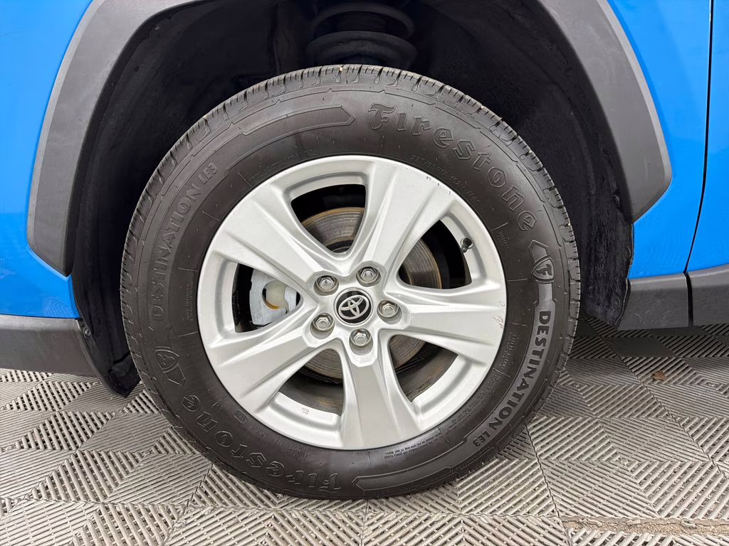 2020 Blue Flame Toyota RAV4 XLE FWD SUV