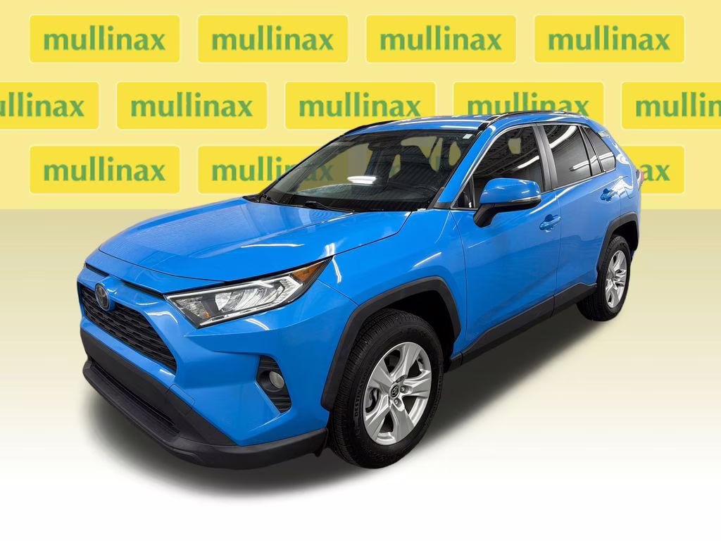 2020 Blue Flame Toyota RAV4 XLE FWD SUV