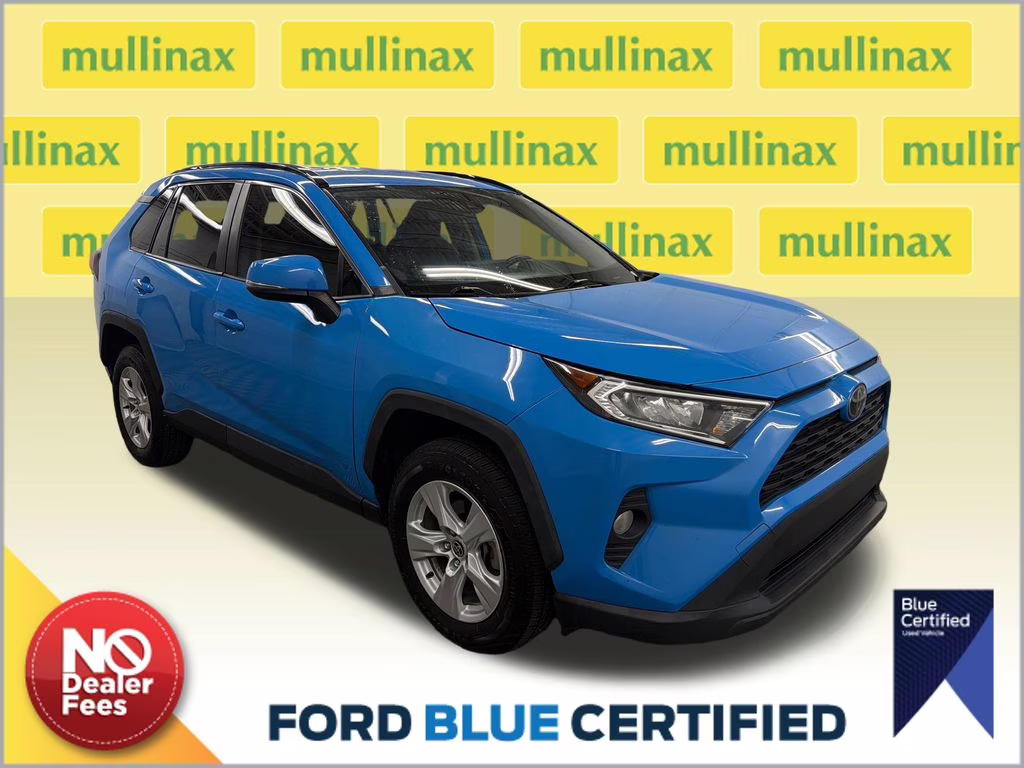 2020 Blue Flame Toyota RAV4 XLE FWD SUV
