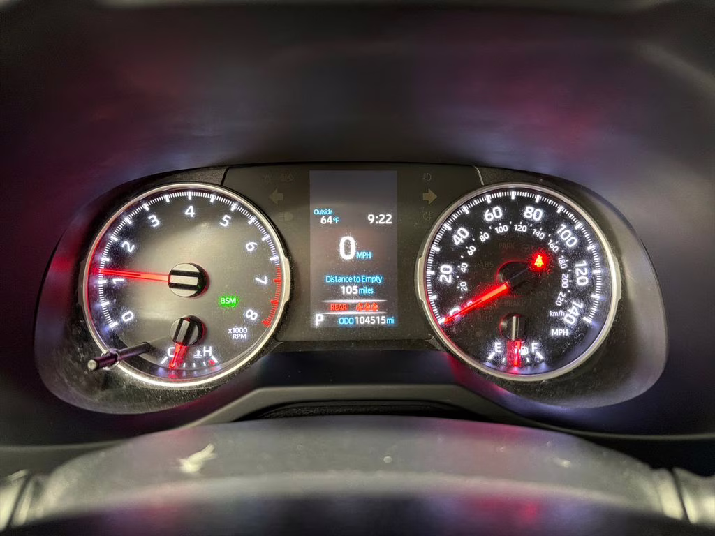 2020 Blue Flame Toyota RAV4 XLE FWD SUV