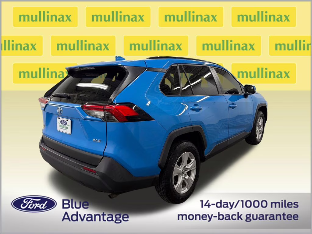 2020 Blue Flame Toyota RAV4 XLE FWD SUV