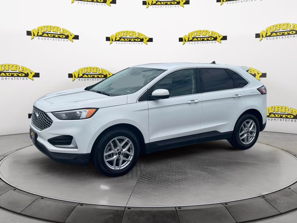 2024 Oxford White Ford Edge SEL AWD SUV