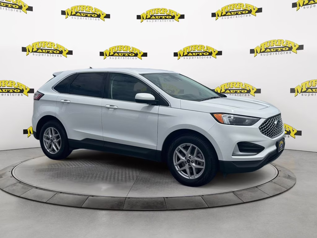 2024 Oxford White Ford Edge SEL AWD SUV
