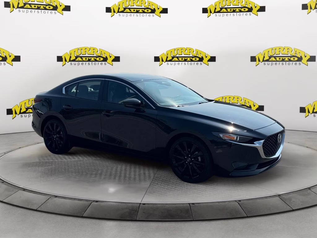 2024 Jet Black Mica Mazda Mazda3 2.5 S Select Sport FWD Sedan
