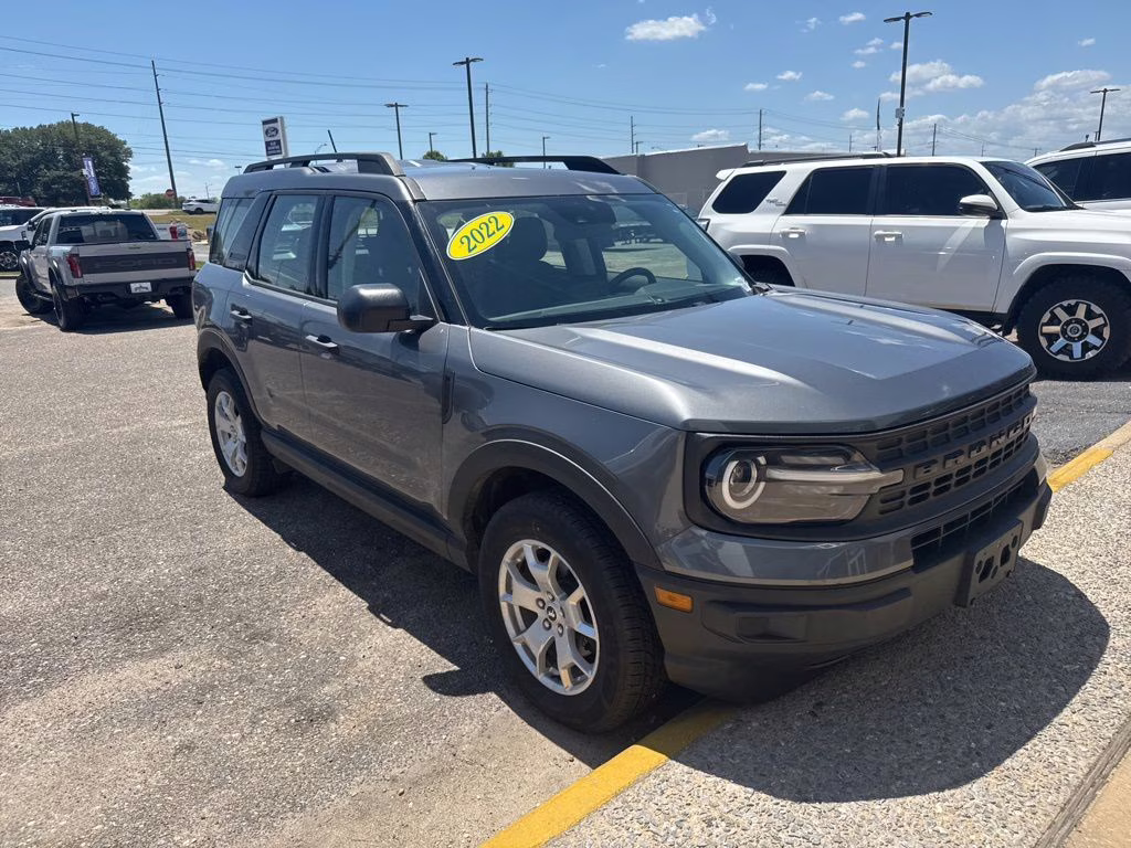 2022 Carbonized Gray Metallic Ford Bronco Sport Base 4X4 SUV