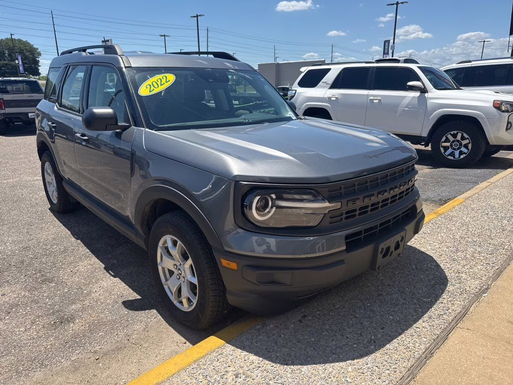 2022 Carbonized Gray Metallic Ford Bronco Sport Base 4X4 SUV
