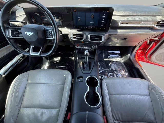 2024 Race Red Ford Mustang EcoBoost Premium RWD Convertible