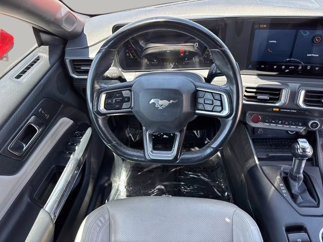 2024 Race Red Ford Mustang EcoBoost Premium RWD Convertible
