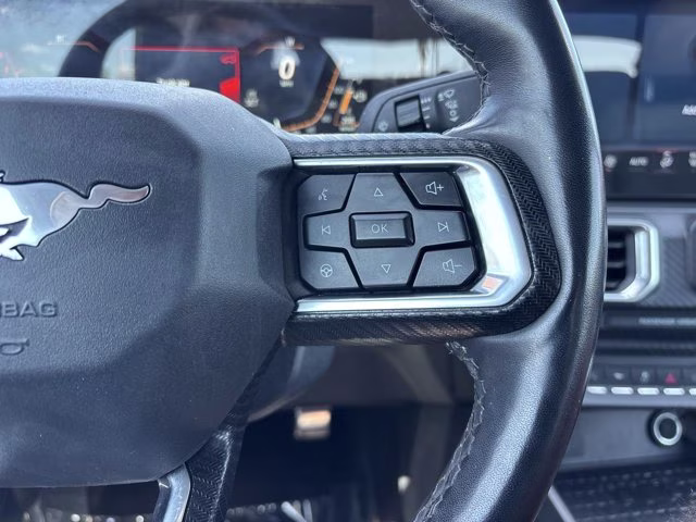 2024 Race Red Ford Mustang EcoBoost Premium RWD Convertible