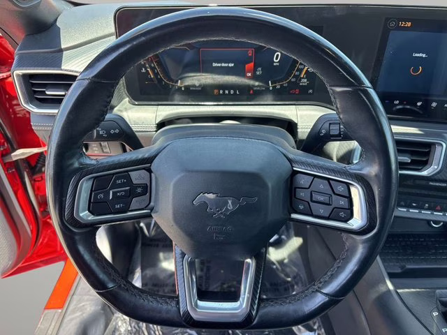 2024 Race Red Ford Mustang EcoBoost Premium RWD Convertible