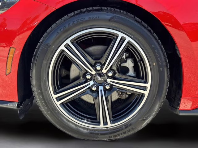 2024 Race Red Ford Mustang EcoBoost Premium RWD Convertible