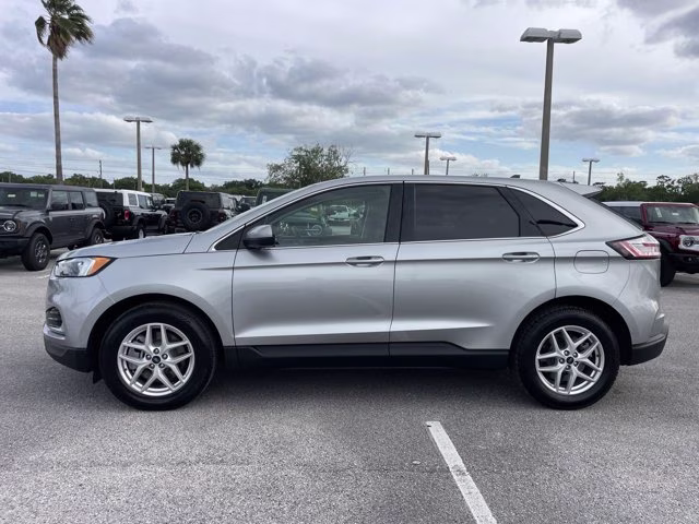 2023 Silver Metallic Ford Edge SEL AWD SUV