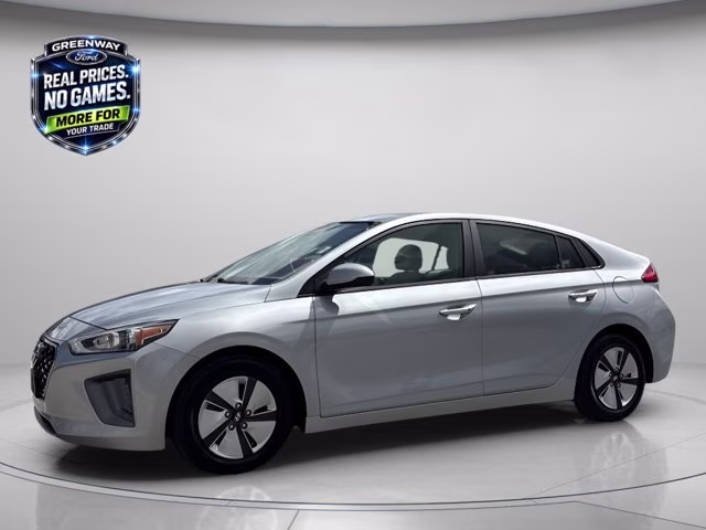 2020 Stellar Silver Hyundai Ioniq Hybrid Blue FWD Hatchback