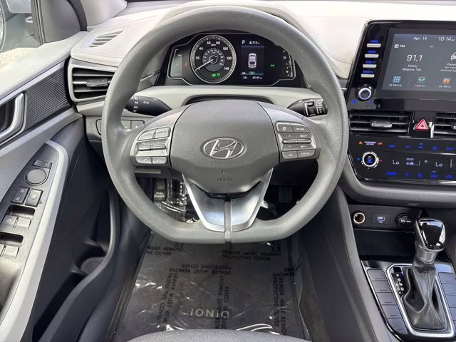 2020 Stellar Silver Hyundai Ioniq Hybrid Blue FWD Hatchback