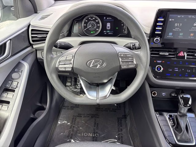 2020 Stellar Silver Hyundai Ioniq Hybrid Blue FWD Hatchback