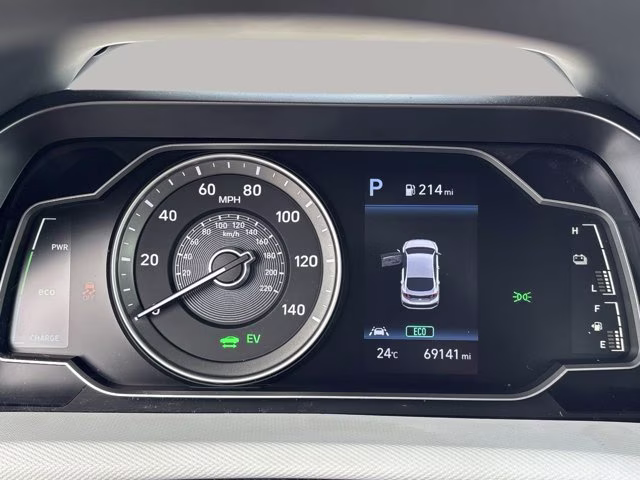 2020 Stellar Silver Hyundai Ioniq Hybrid Blue FWD Hatchback