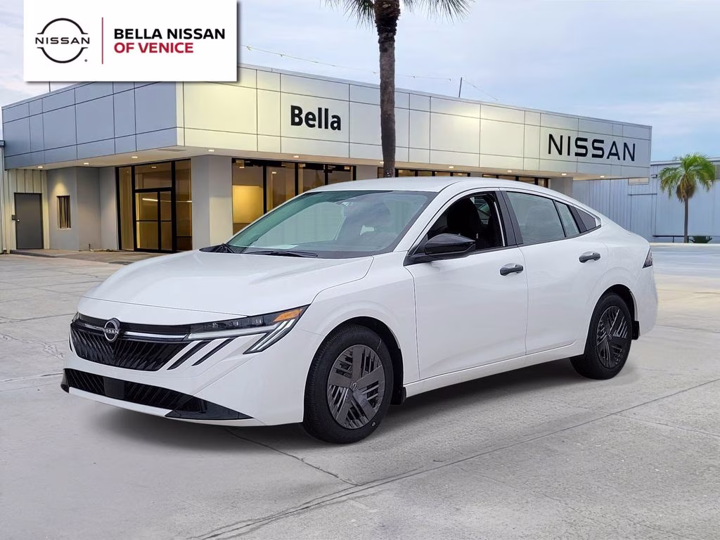 2026 Fresh Powder Nissan Sentra S FWD Sedan