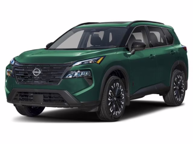2026 Obsidian Green Nissan Rogue Dark Armor FWD SUV