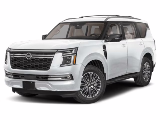 2026 Aspen White Tricoat Nissan Armada Platinum RWD SUV