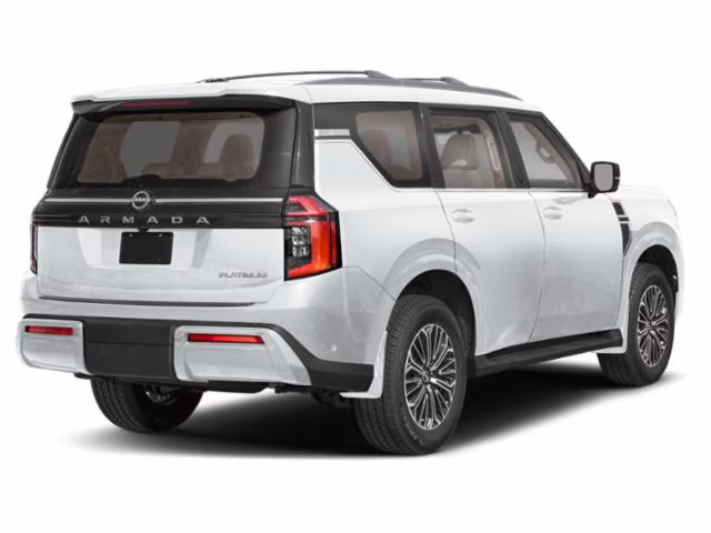 2026 Aspen White Tricoat Nissan Armada Platinum RWD SUV
