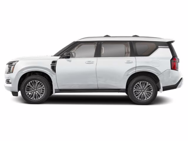 2026 Aspen White Tricoat Nissan Armada Platinum RWD SUV