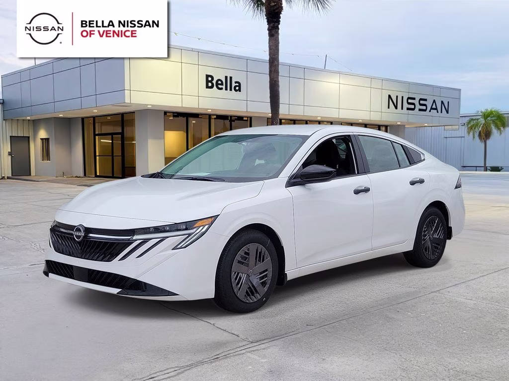 2026 Fresh Powder Nissan Sentra S FWD Sedan