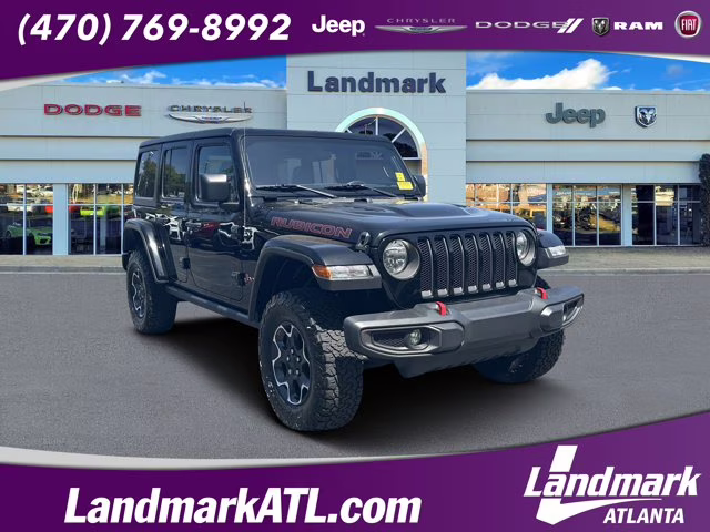 2023 Black Clearcoat Jeep Wrangler Rubicon 4X4 Convertible
