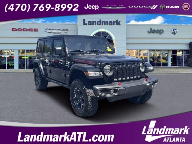 2023 Black Clearcoat Jeep Wrangler Rubicon 4X4 Convertible