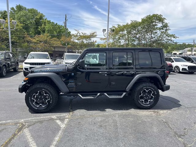 2023 Black Clearcoat Jeep Wrangler 4xe Rubicon 4X4 Convertible