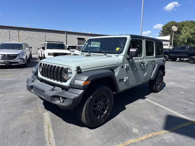 2024 Earl Clearcoat Jeep Wrangler Sport S 4X4 Convertible