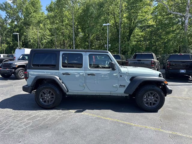 2024 Earl Clearcoat Jeep Wrangler Sport S 4X4 Convertible