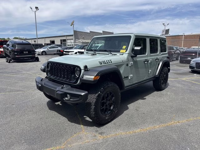 2024 Earl Clearcoat Jeep Wrangler Willys 4X4 Convertible